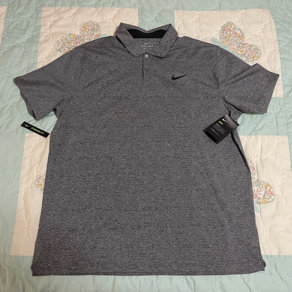 Lot of Two (2) Nike DRI-FIT Golf Polos NEW with tags Men’s XL